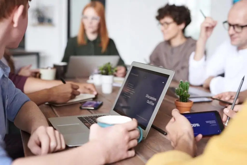 Office meeting